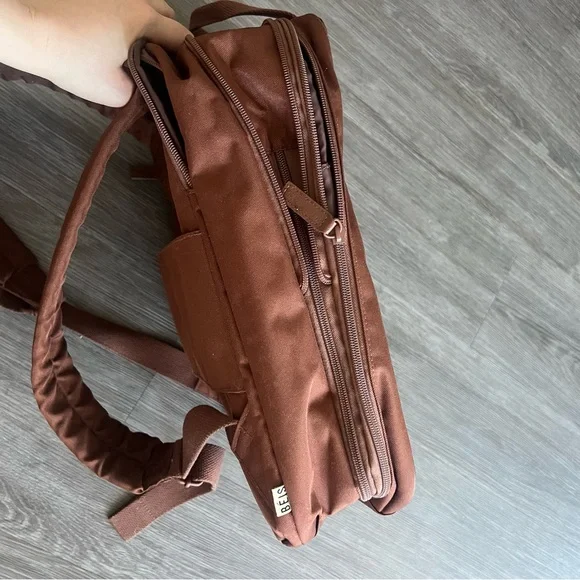 BEIS The Expandable Backpack 
in Maple - Picture 8 of 12